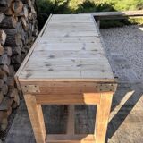 Old butcher block/workbench