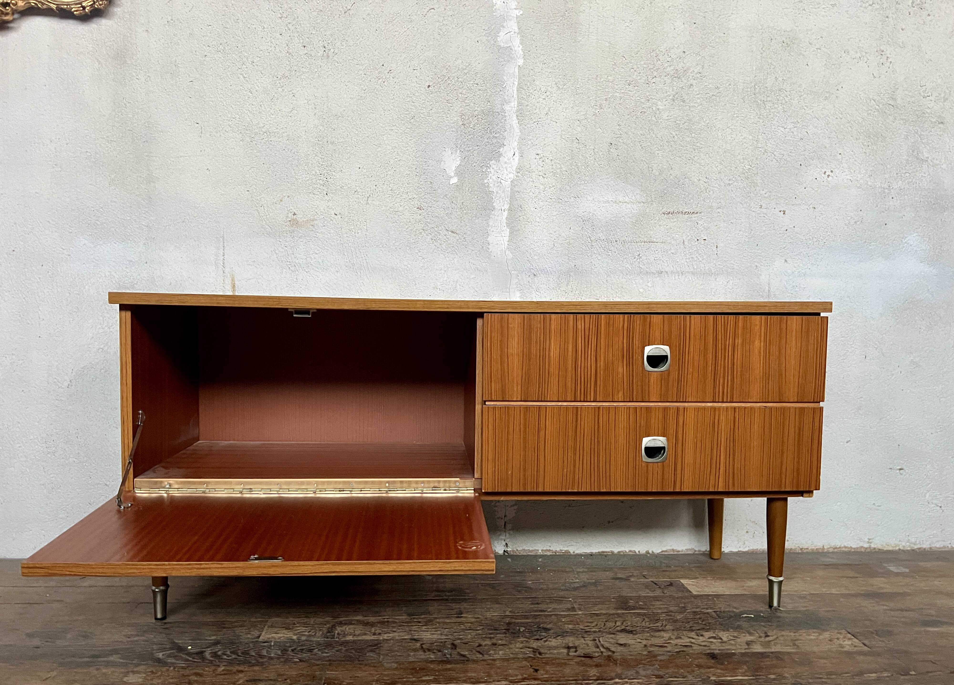 vintage Scandinavian-style TV stand