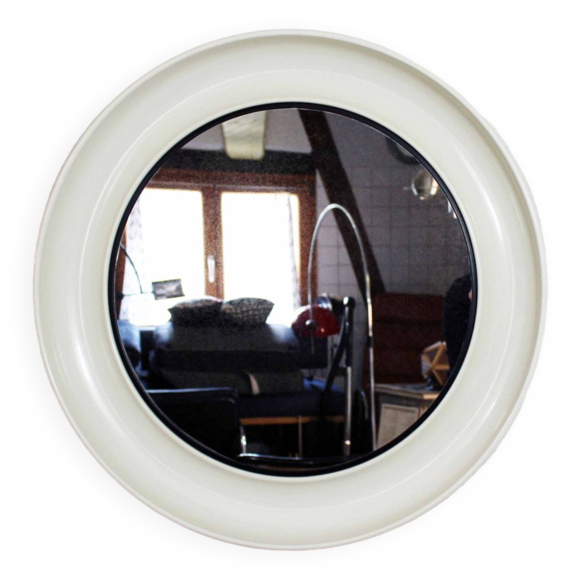 Miroir scandinave vintage Denmark 1970