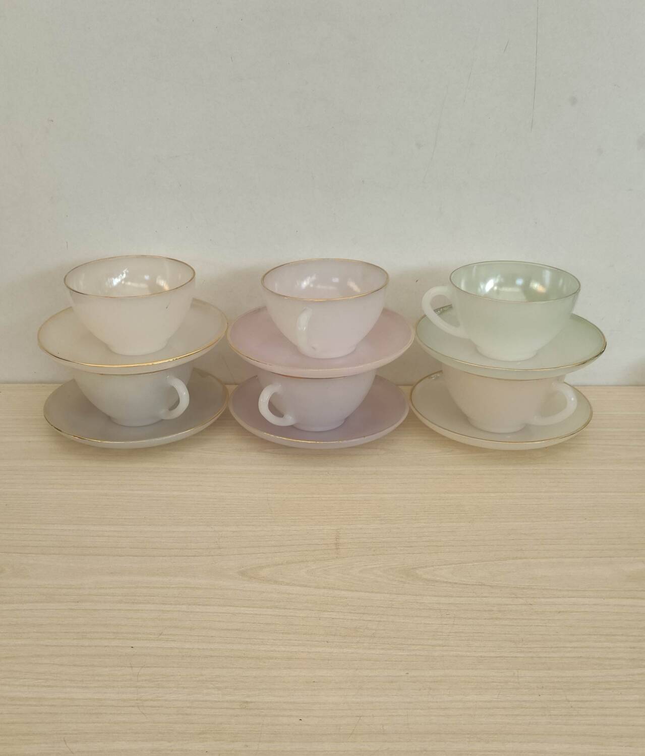 Grandes tasses Arlequin arcopal