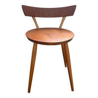 Scandinavian design side chair by Ferdinand Lundquist & Co, Sweden, 1950s