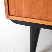 Scandinavian sideboard with black details