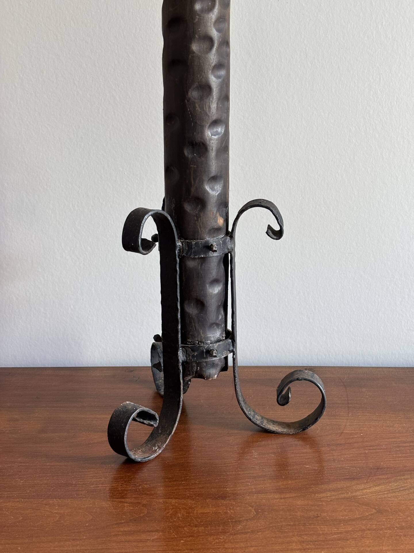 Brutalist candlestick