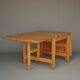 Pine Dining Set by Edwin Helseth for Strange Bruk, 1960s