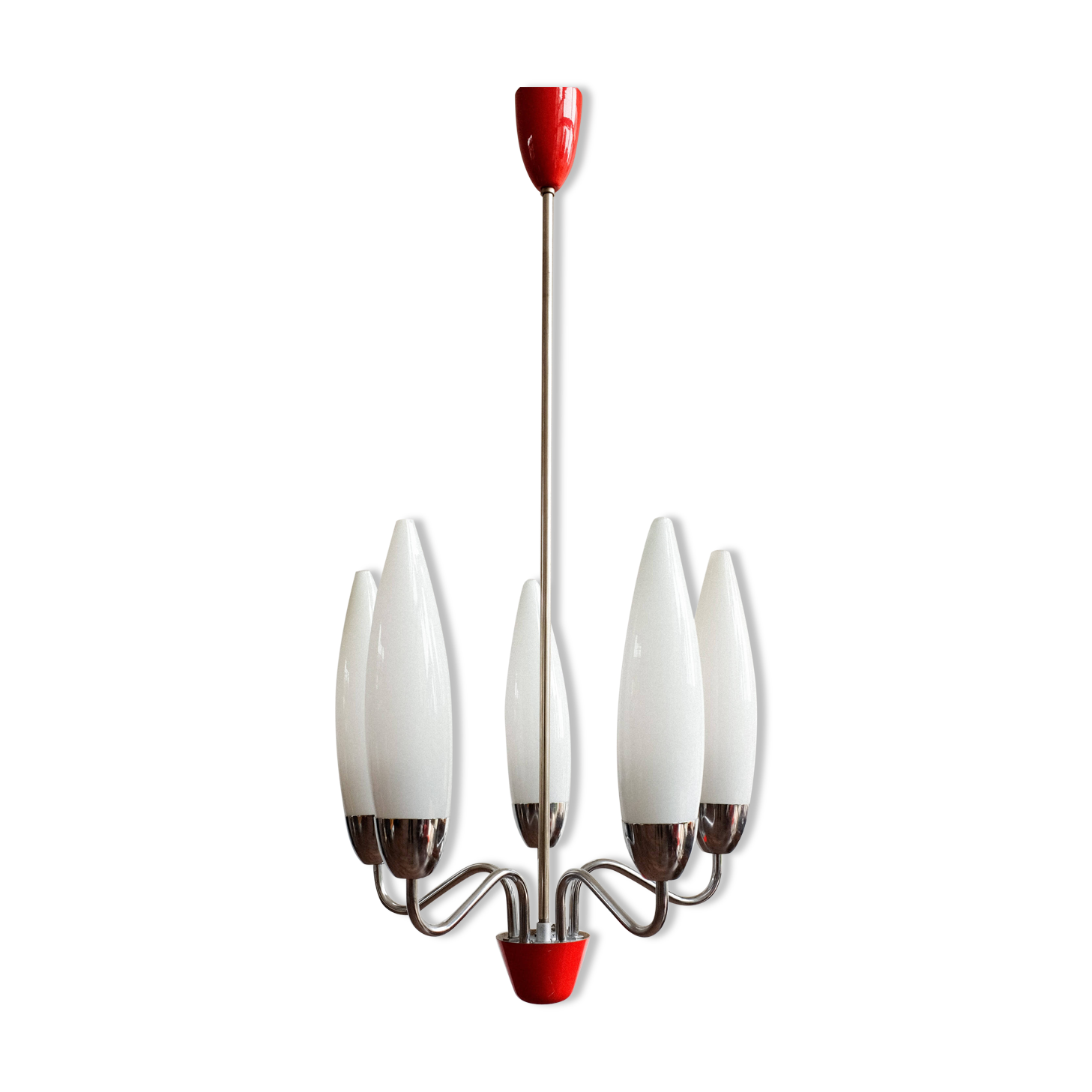 Lustre vintage conçu par Josef Hůrka pour Napako