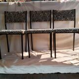 Lot of 5 chairs 70s