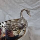 Silver Swan Fruit Basket