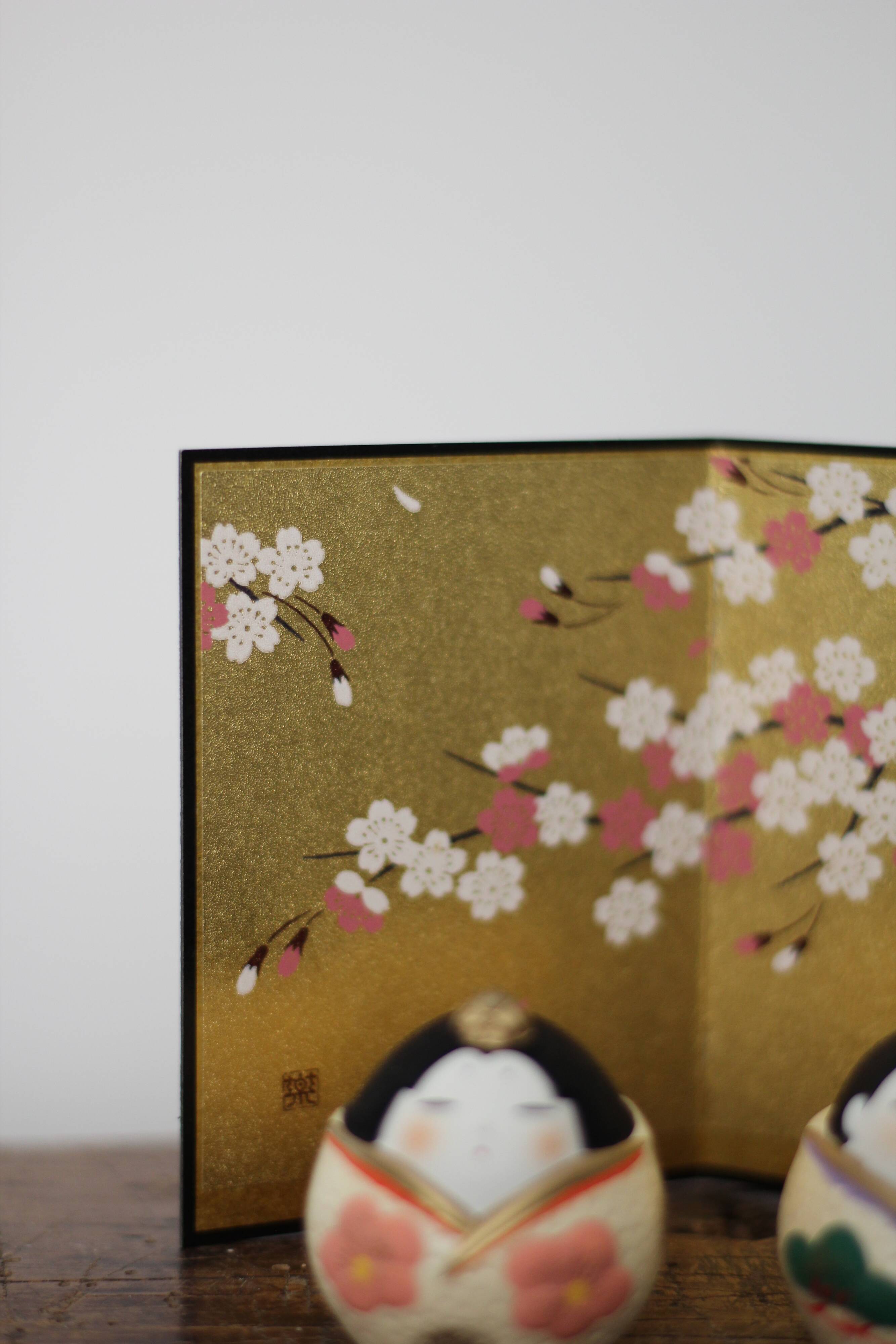 Japanese doll couple for Hina Matsuri