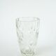 Large molded glass vase, Art Deco, 1930 - 20 x 14 cm