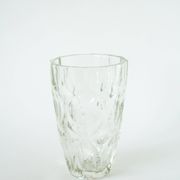 grand vase en verre moulé, Art Déco, 1930 - 20 X 14 cm