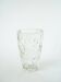 Large molded glass vase, Art Deco, 1930 - 20 x 14 cm