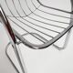 Set of 4 chrome wire chairs by Gastone Rinaldi for Rima, 1960s