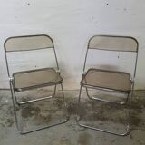 Pair of Plia Castelli chairs designed by Piretti