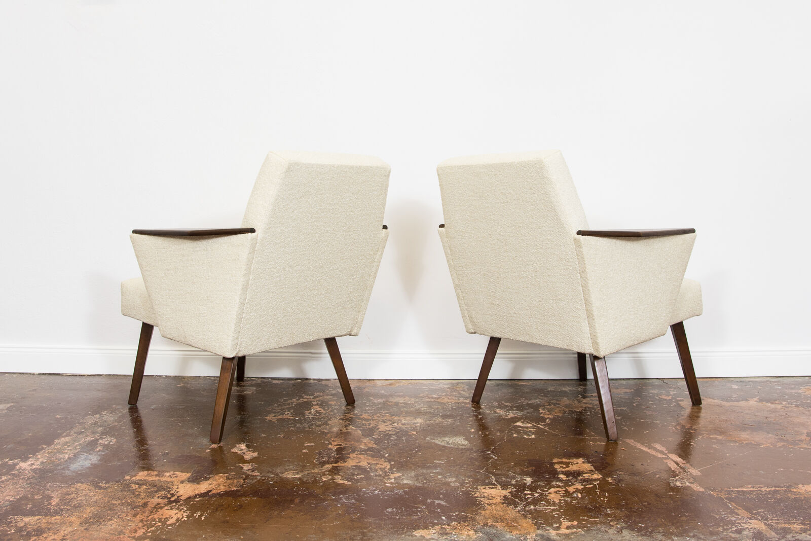 Pair Of Mid Century Armchairs