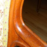 Fauteuil Voltaire en acajou, XIXème siècle