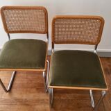 Pair of chairs Cesca, Italian Edition 70 years