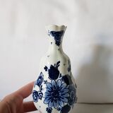 Vase bleu de Delft peint à la main