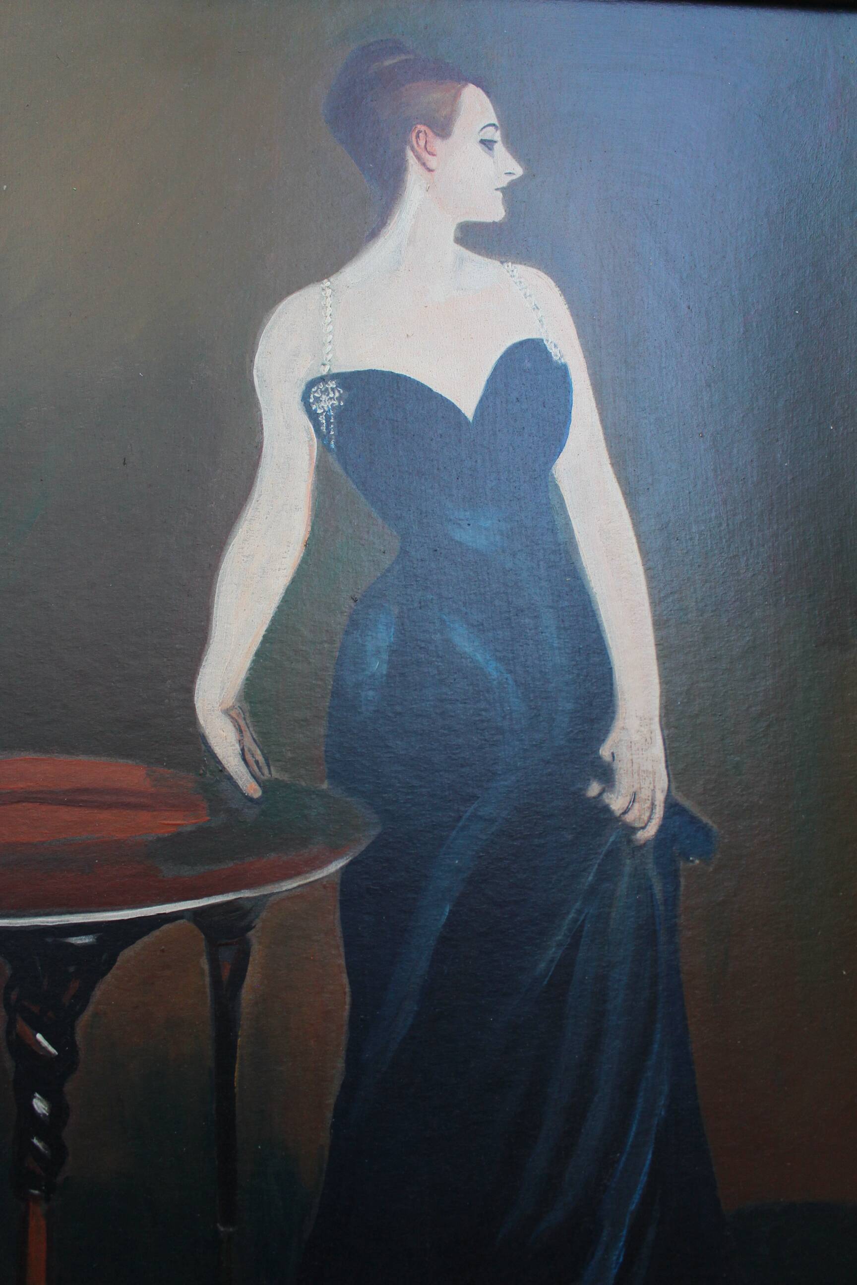 Portrait d'une femme du début du XXe siècle.