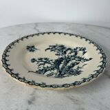 Gien Chardon iron earth flat plate