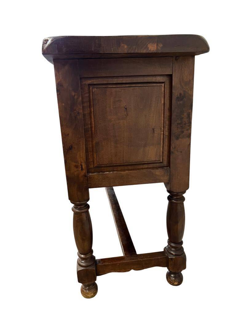 Armoire / console / commode brutaliste vintage en bois