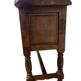 Armoire / console / commode brutaliste vintage en bois