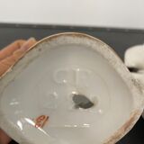 Paire de vases de mariée porcelaine XIXeme