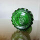 Empoli bottle made in Italy diamond tip glass 1970