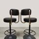 Swedish vintage design bar stools Borje Johanson