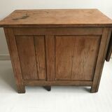 Accountant in solid wood desk