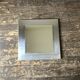 1970s space age steel mirror