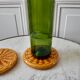 Duo of bottles Vallauris imitation wicker