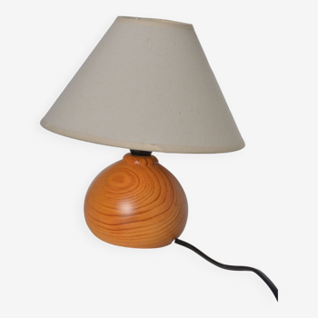 Lampe de chevet en bois
