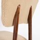 Camel Chair Soft Boucle from the 20th century, 1960s
