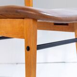 Mid- Century Modern Dining Chairs in Scandinavian Style