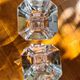 Pair of crystal candlesticks by Villeroy & Boch – 1970s – Perfect condition