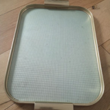 Kaymet-style gold metal tray 50/60