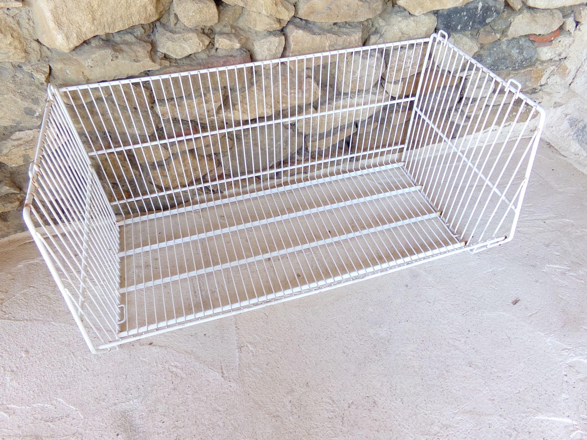 Etagère d'épicerie en métal