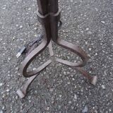 Wrought iron lamp base