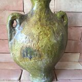 Poterie de tamegroute en terre cuite émaillée