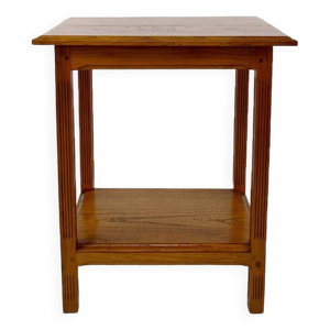 desserte en chêne, Art