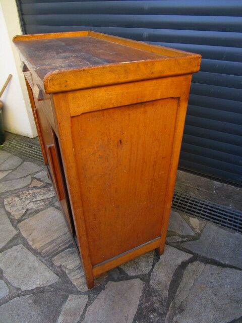 Meuble d'atelier/métier ancien en bois