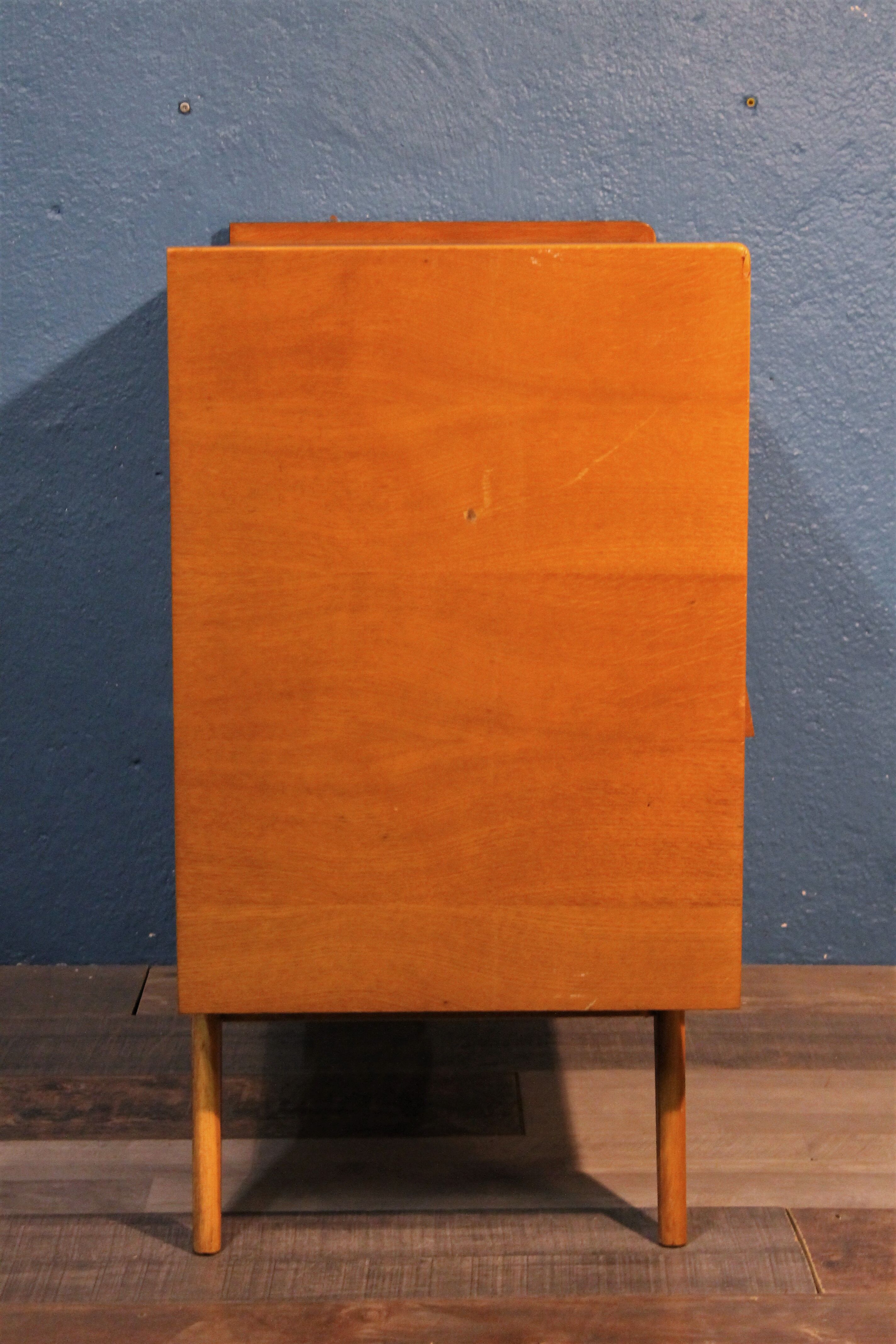 Chest of drawers rattan 3 drawer 1960 s