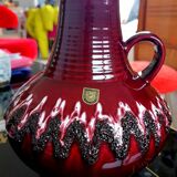 Pitcher vase with a handle Fohr Keramik West Germany