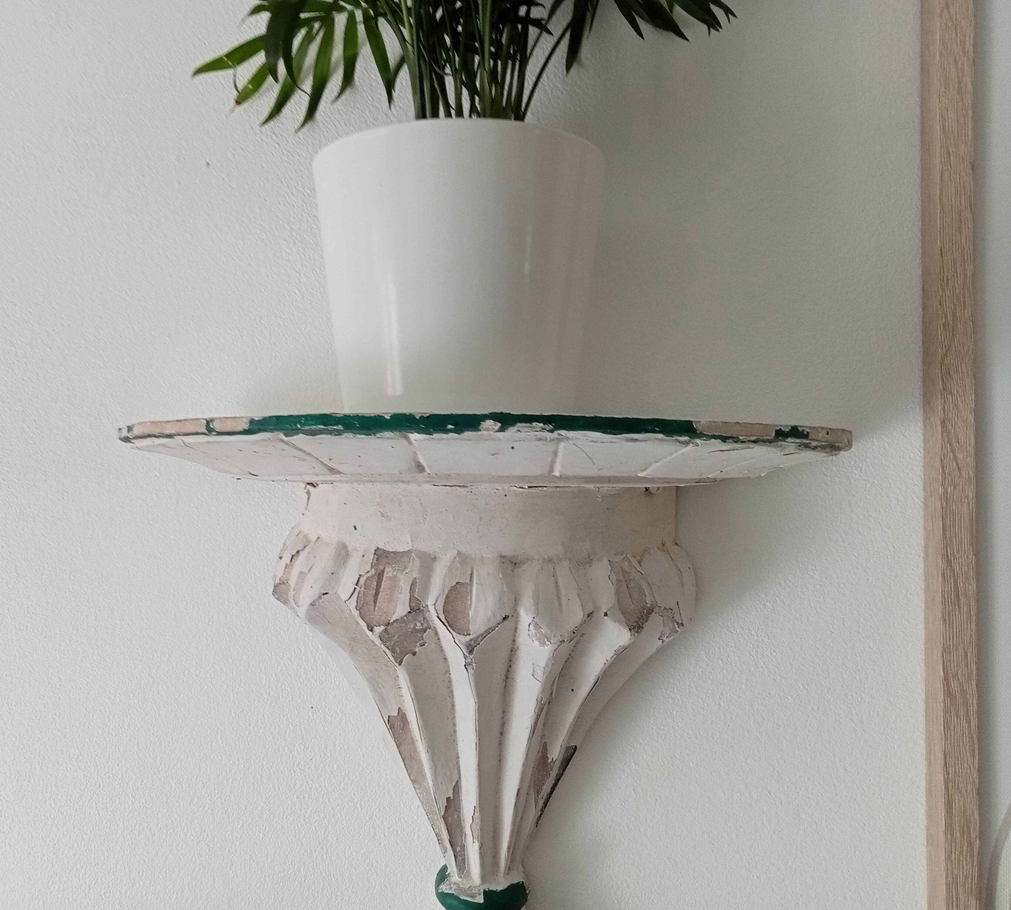 Antique wall shelf, 19th century