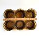 1970s rattan glass holder
