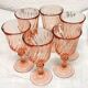 Rosaline Luminarc wine glasses