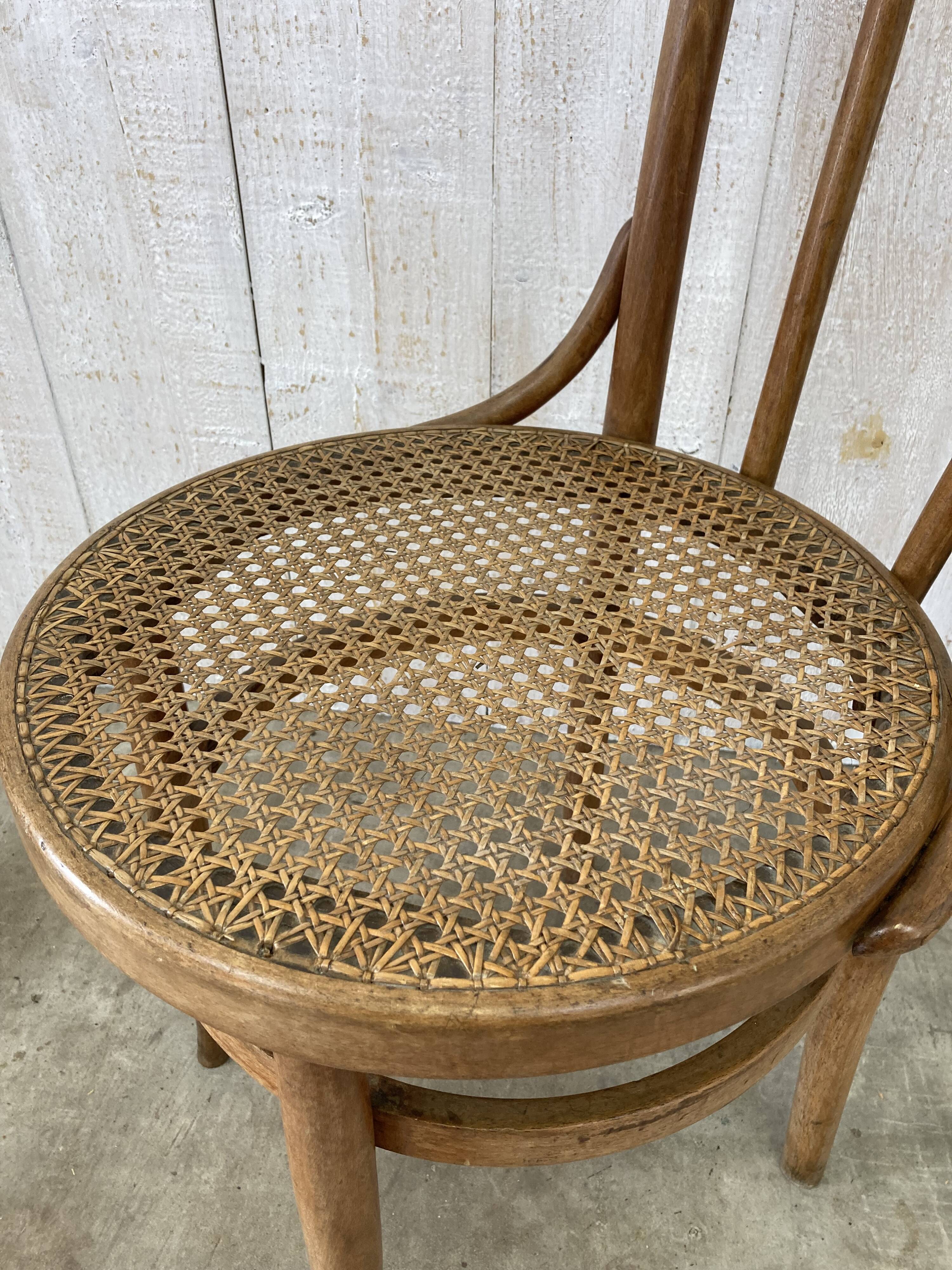Bistro chair cannage