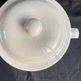Sarreguemines thistle soup tureen