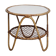 Table en rotin vintage des années 60
