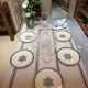Flat plates Jules Vieillard Bordeaux in ironstone